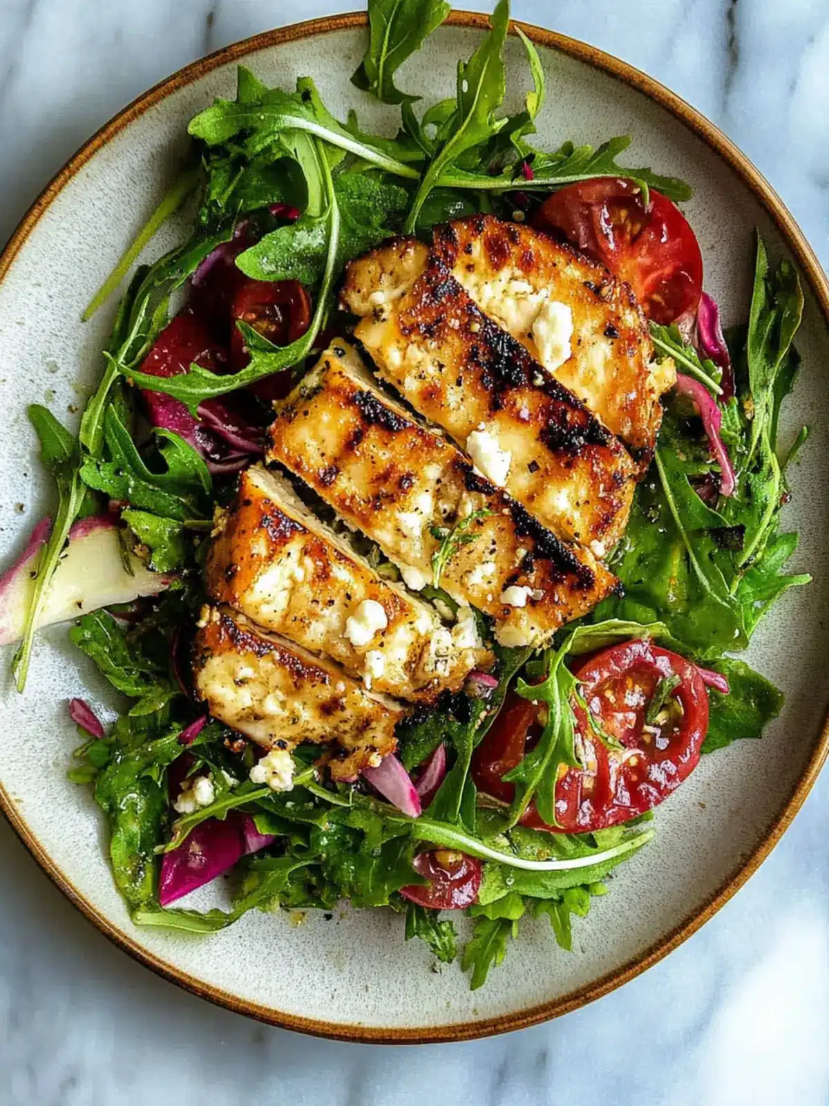 Warm Goat Cheese Salad