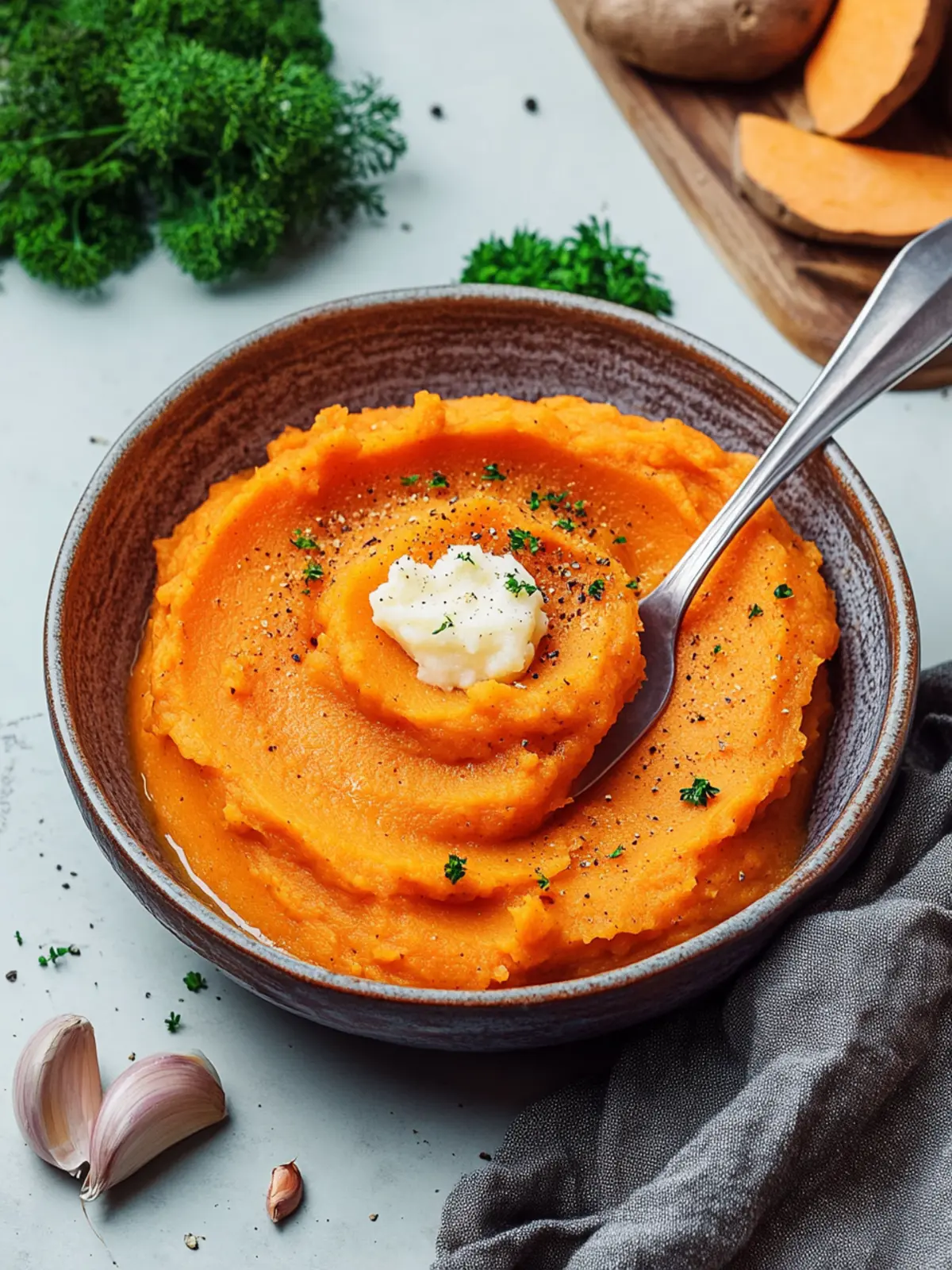 Mashed Sweet Potatoes