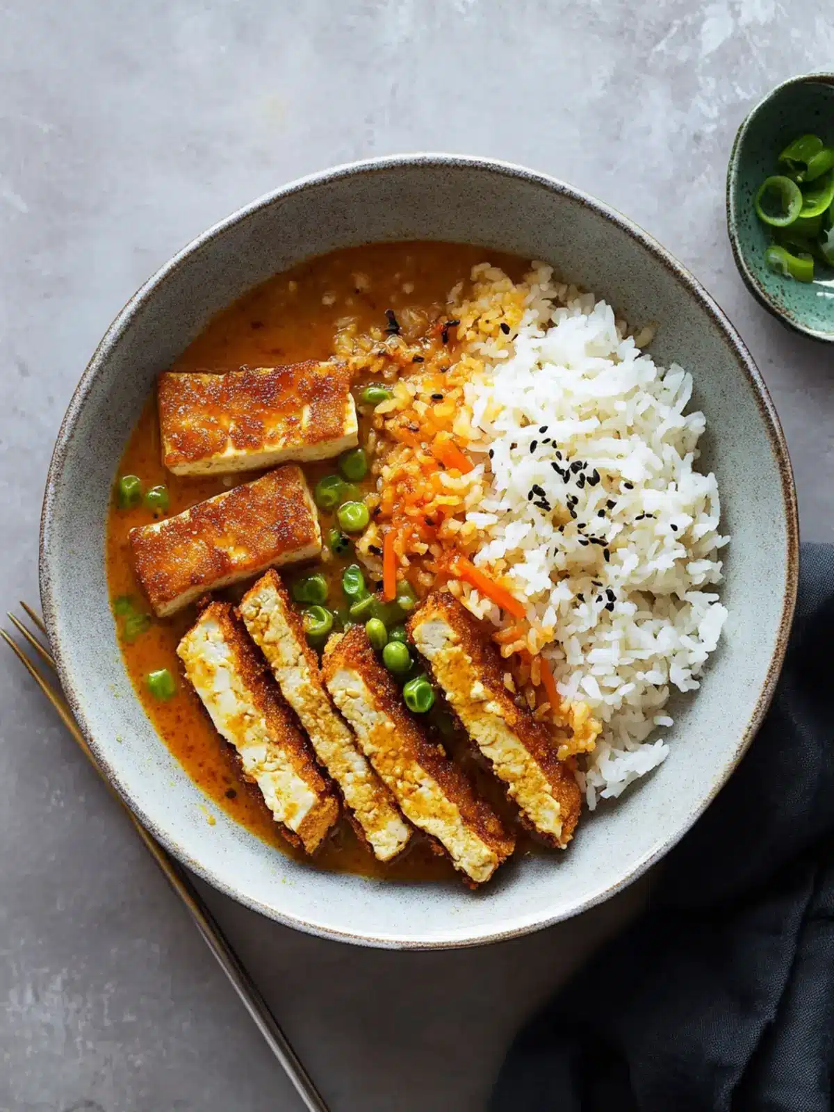Vegan Tofu Katsu Curry