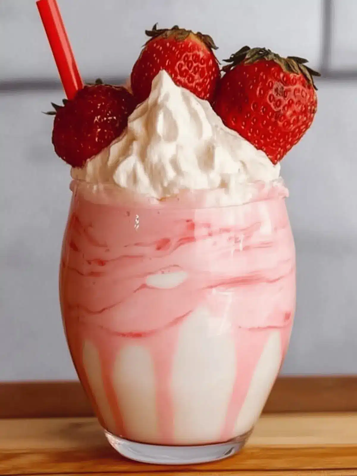 Indulge in 2-Ingredient Strawberry Whipped Milk Bliss 4 2-Ingredient Strawberry Whipped Milk