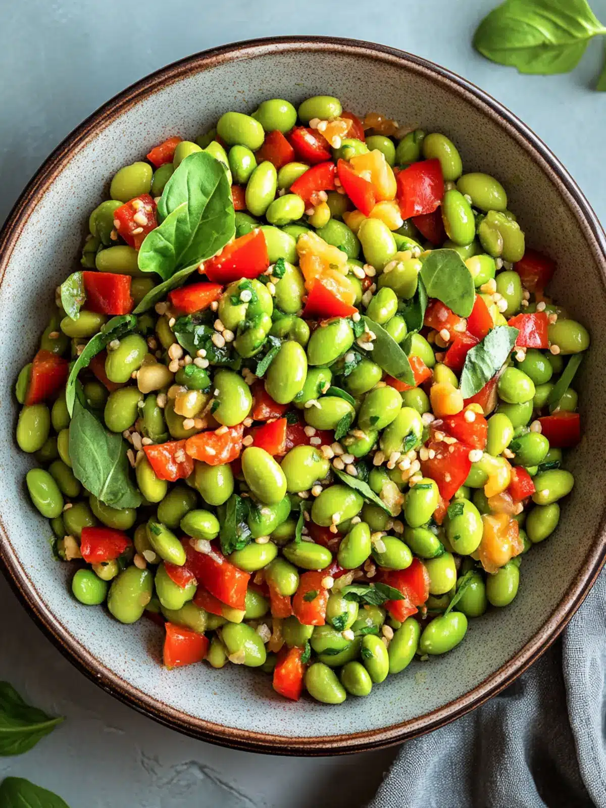 Easy Edamame Salad