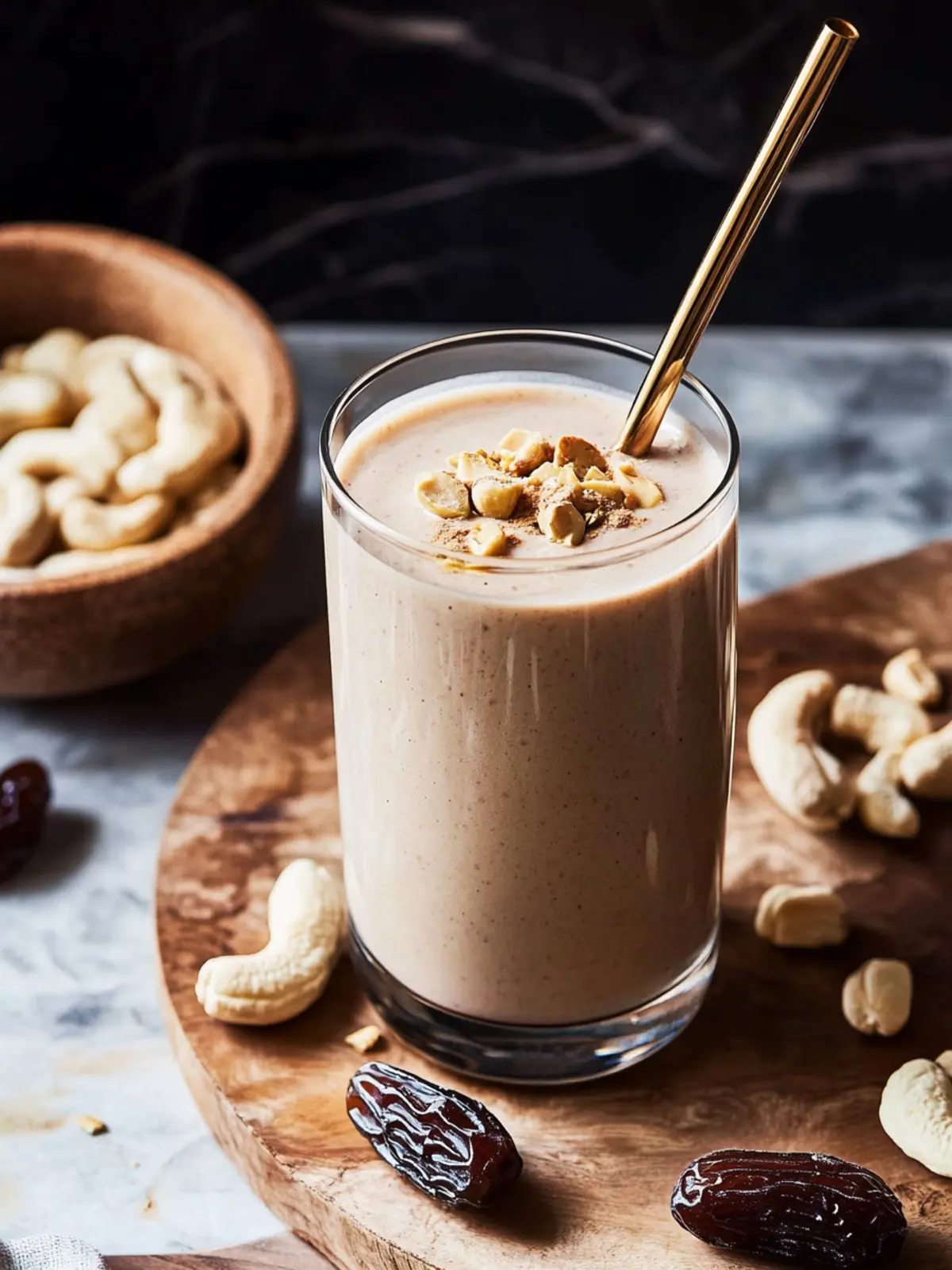 Gut-Healthy Cashew Date Shake