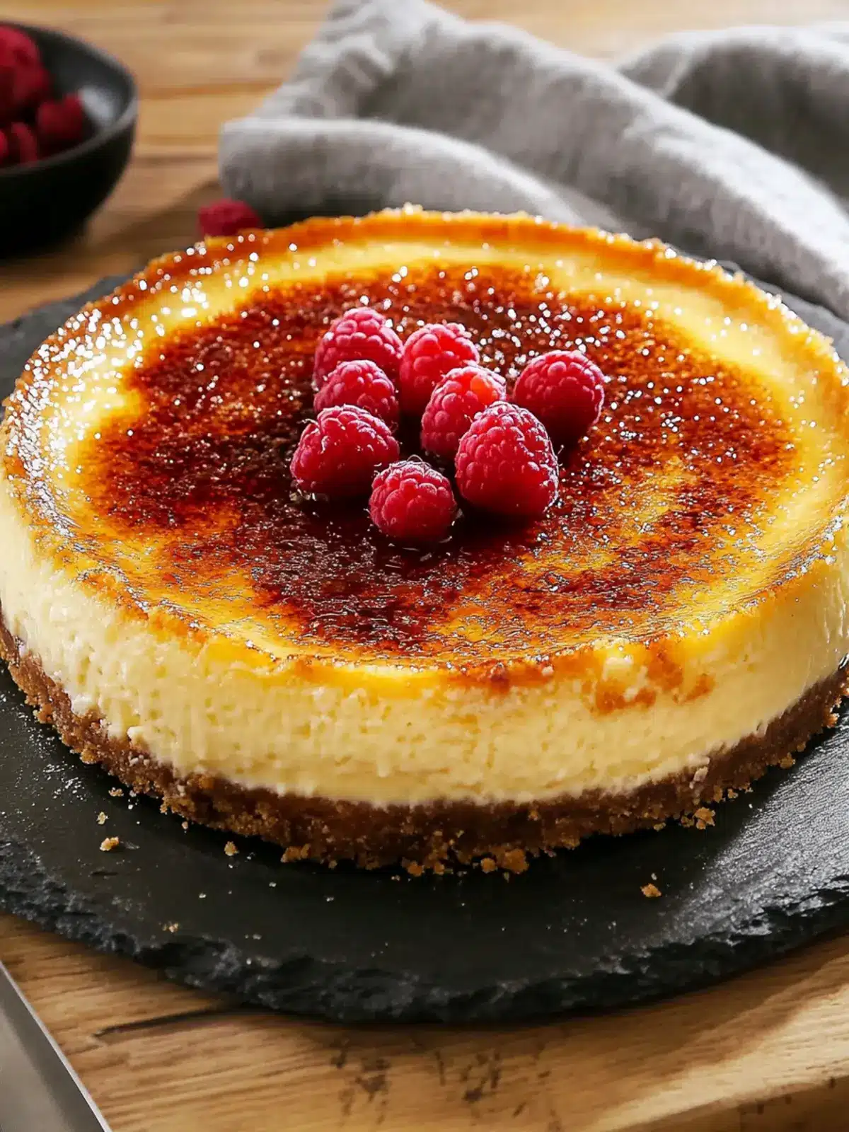 Indulge in Cr me Br »l e Cheesecake Bliss at Home 2 Cr me Br »l e Cheesecake