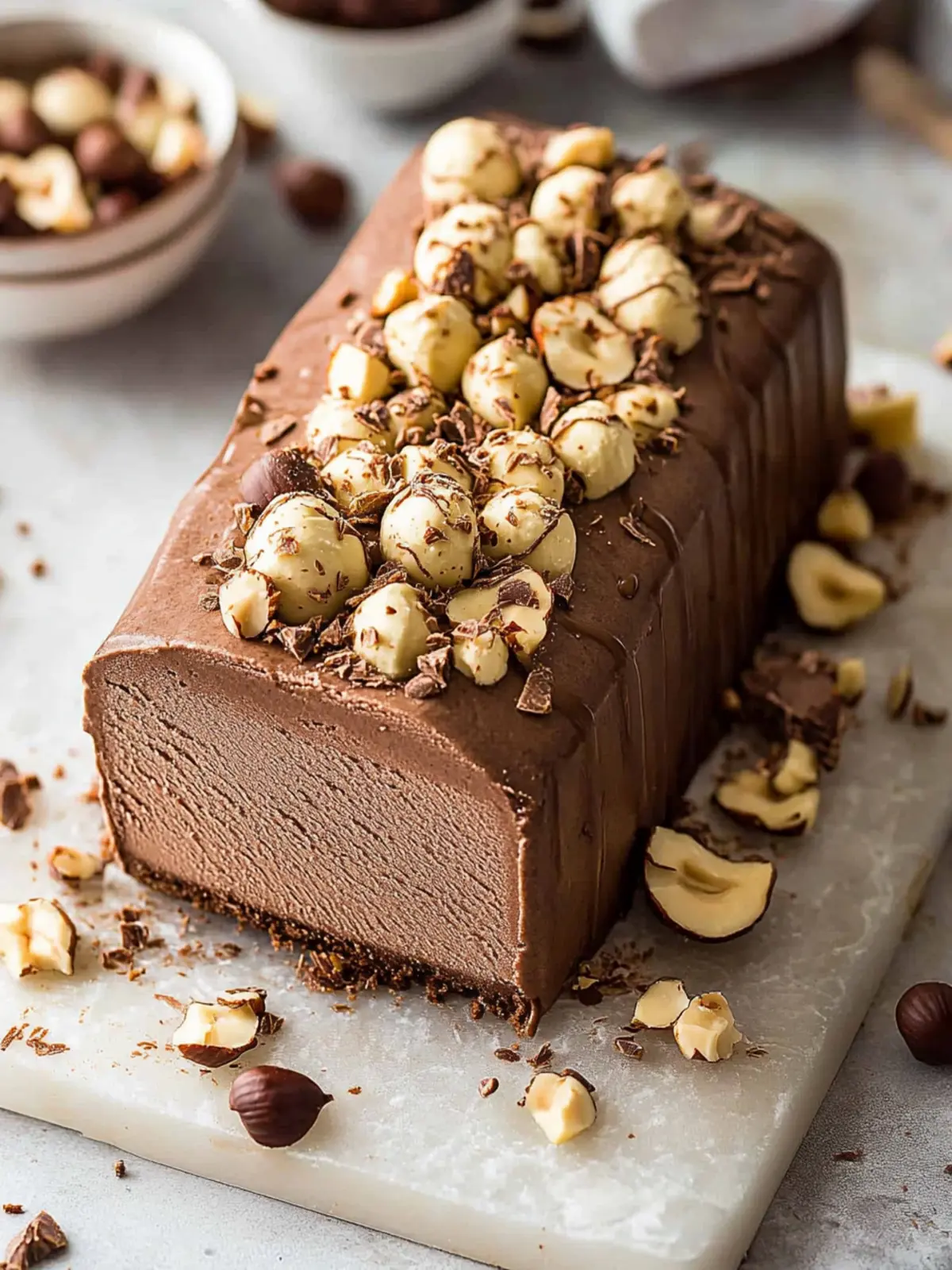 Classic Chocolate Hazelnut Semifreddo