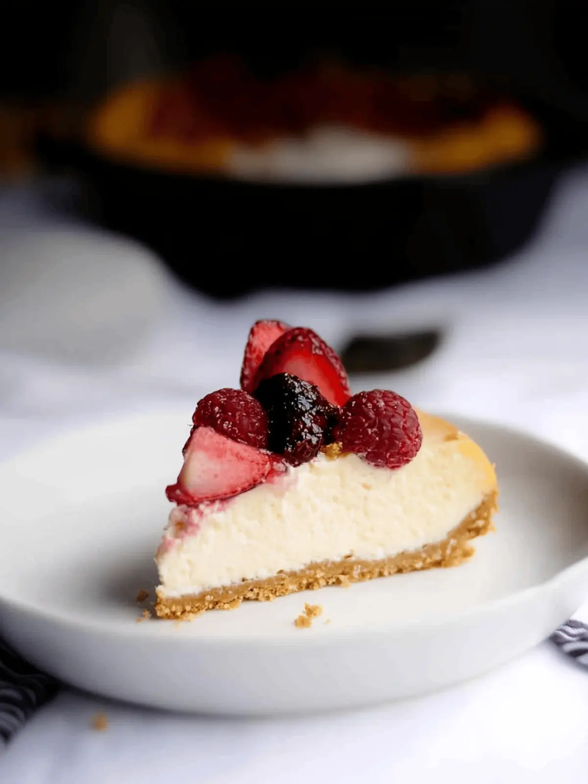 Easy Cottage Cheese Cheesecake