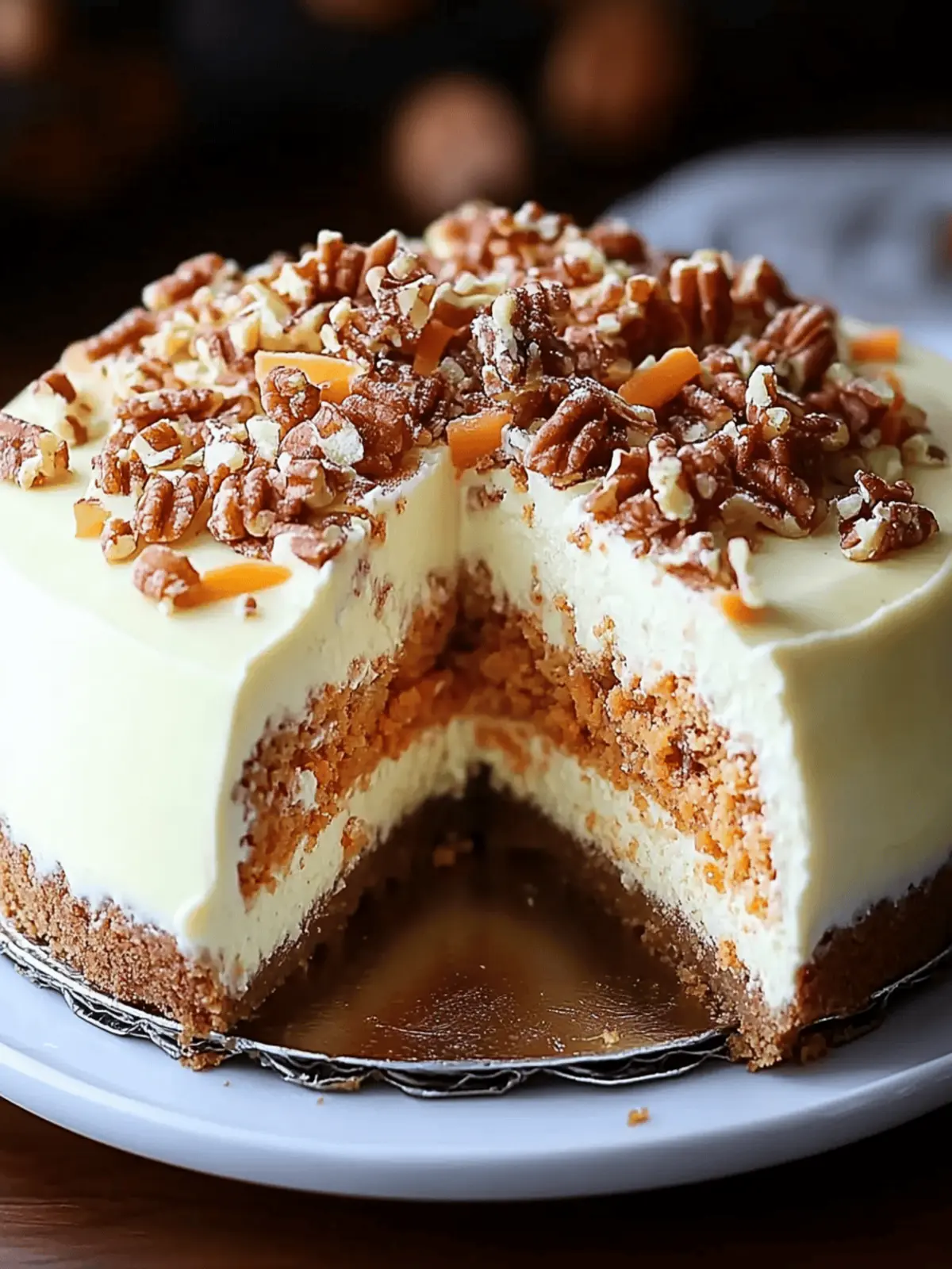 Carrot Cake Cheesecake