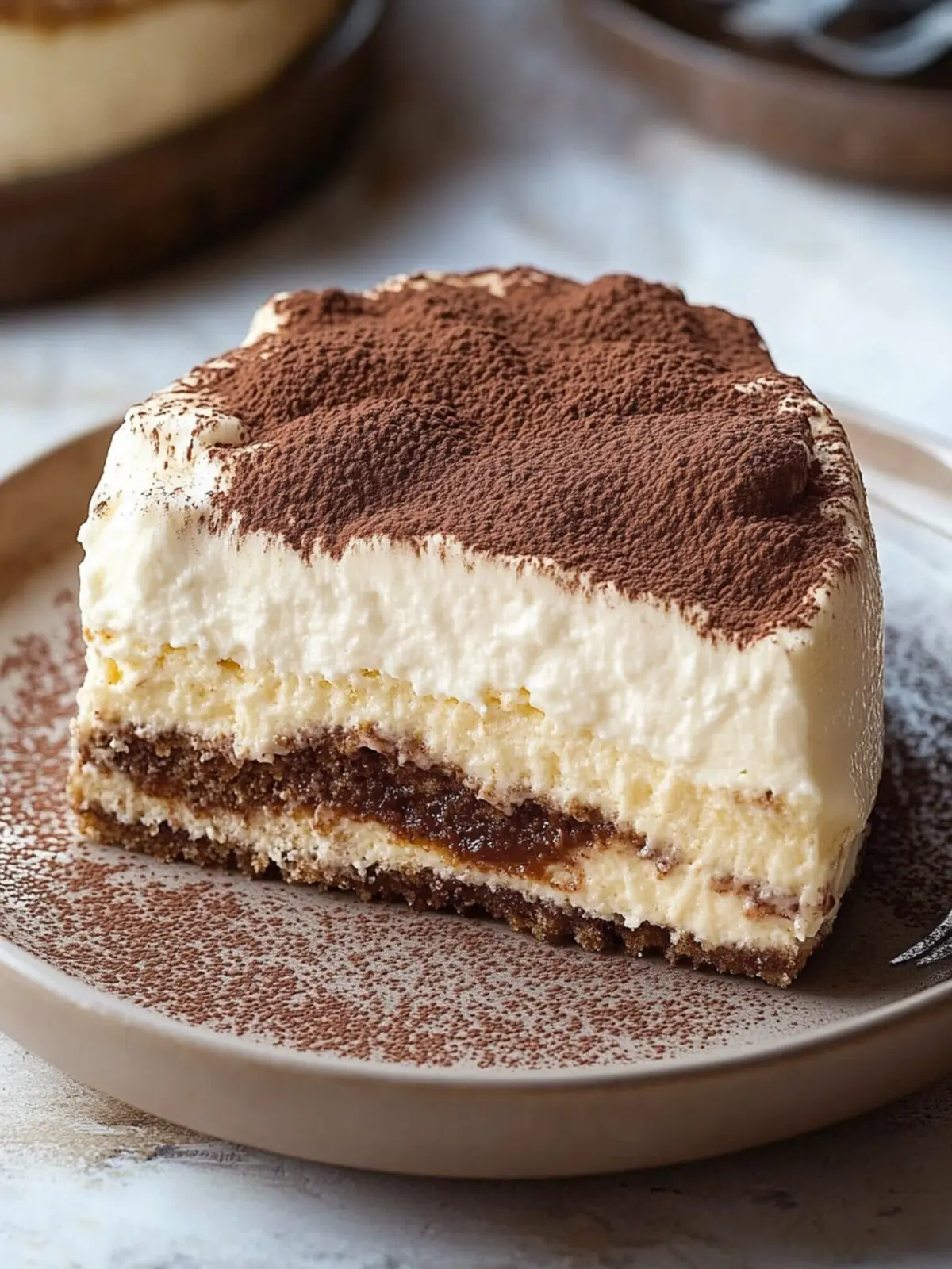 Tiramisu Cheesecake Dessert