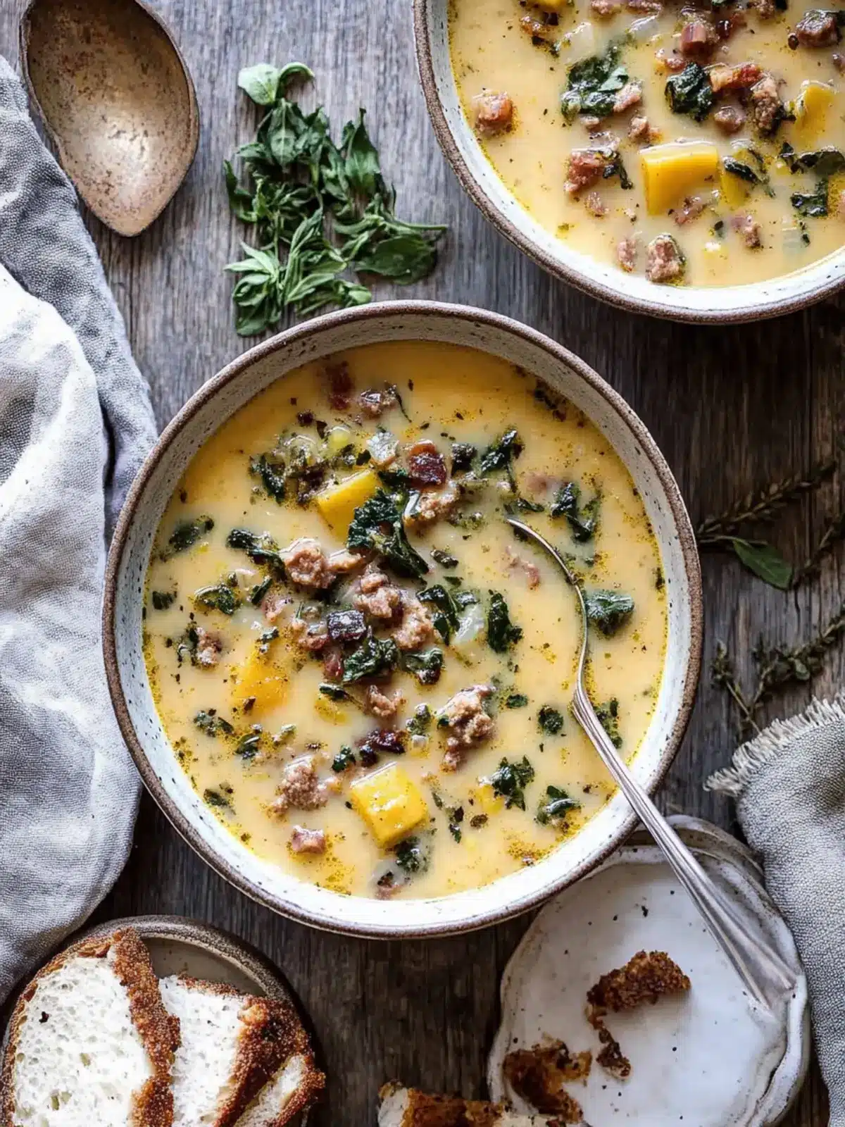 Instant Pot Pesto Zuppa Toscana