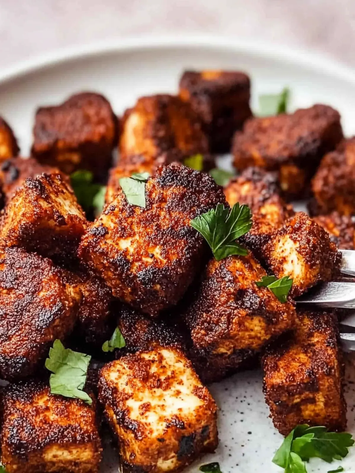 Crispy Cajun Tofu Bites