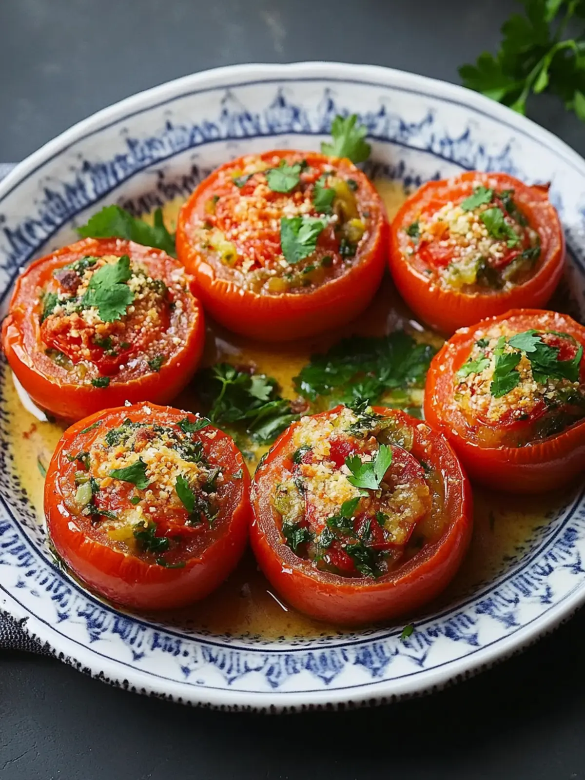 Vietnamese Stuffed Tomatoes