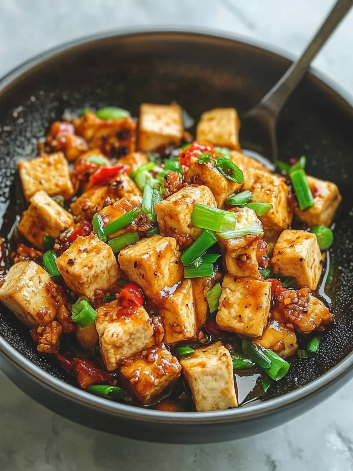 Savory Chinese Takeout-Style Black Pepper Tofu Made Easy 4 Chinese Takeout-Style Black Pepper Tofu