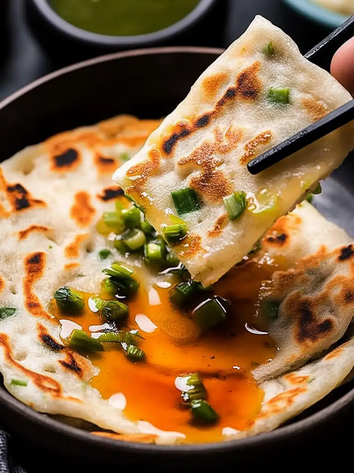 Chinese Spring Onion Pancakes