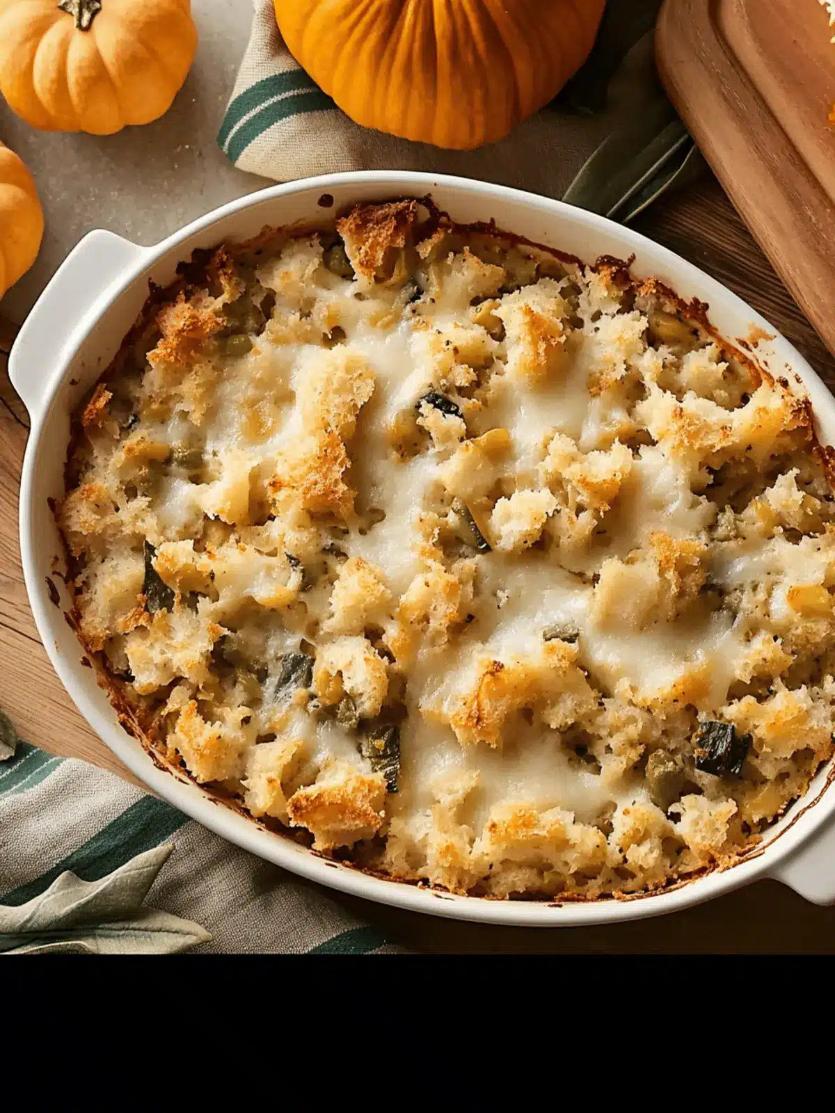 Thanksgiving Leftovers Casserole