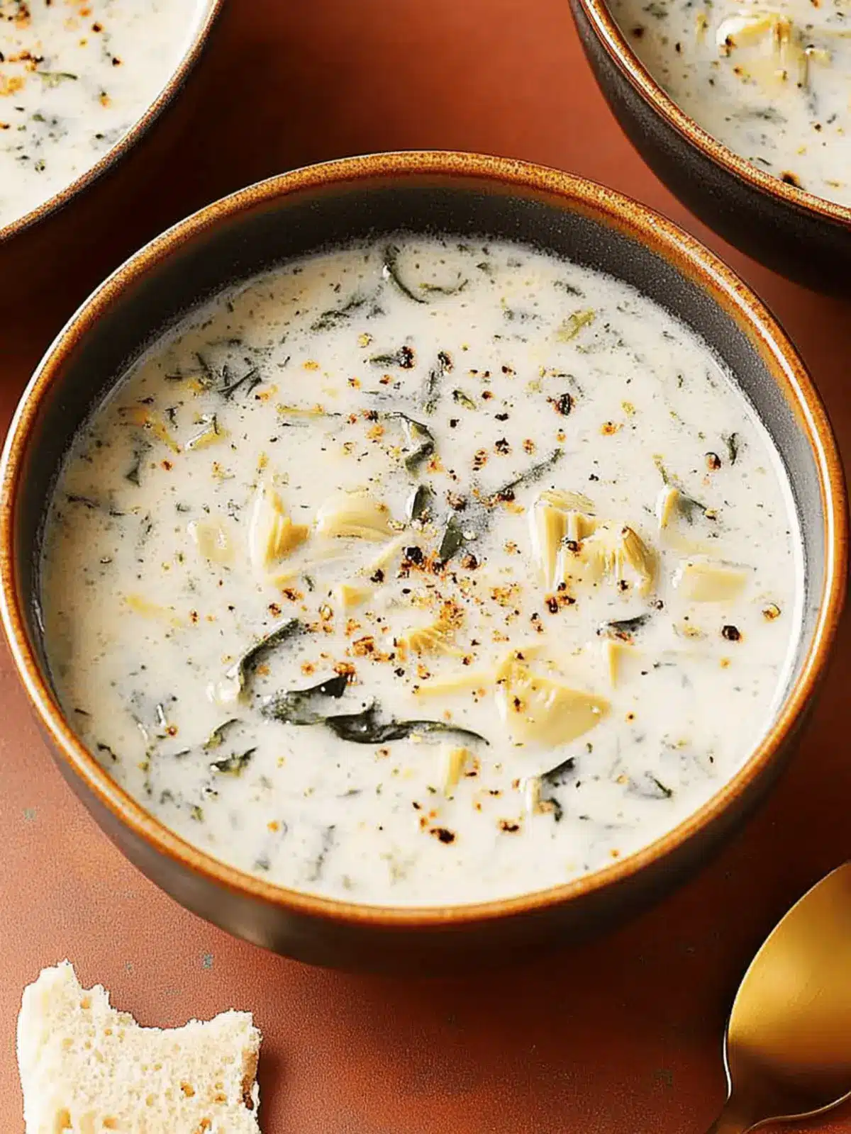Spinach Artichoke Dip Soup