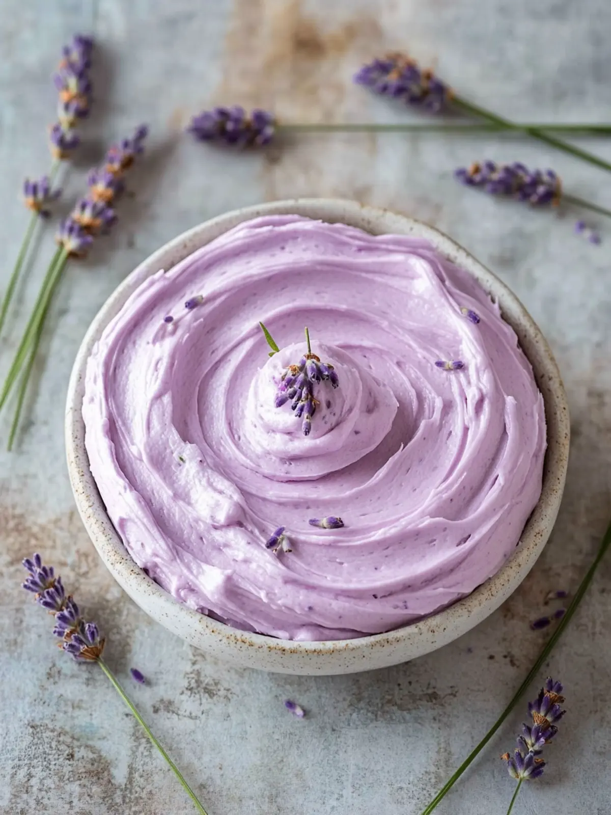 Lavender Buttercream Frosting