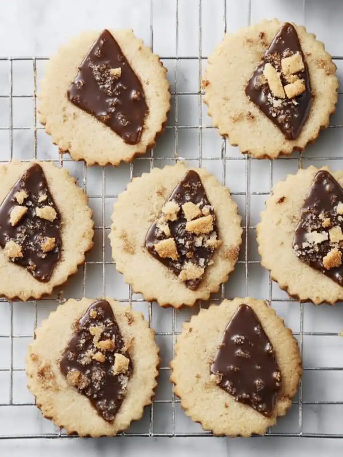 Toffee Brown Sugar Cutout Cookies