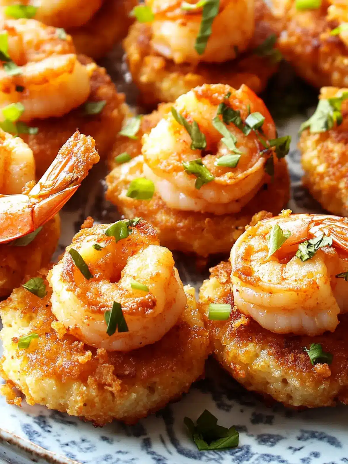Cheesy Shrimp & Grits Bites
