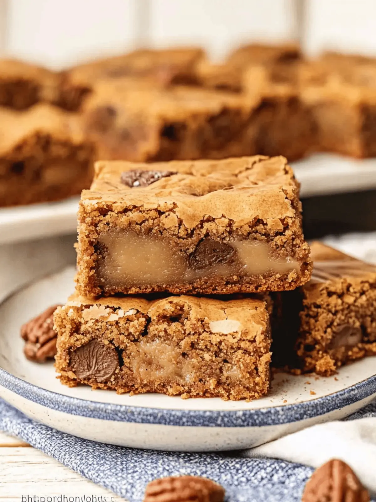 Biscoff Blondies