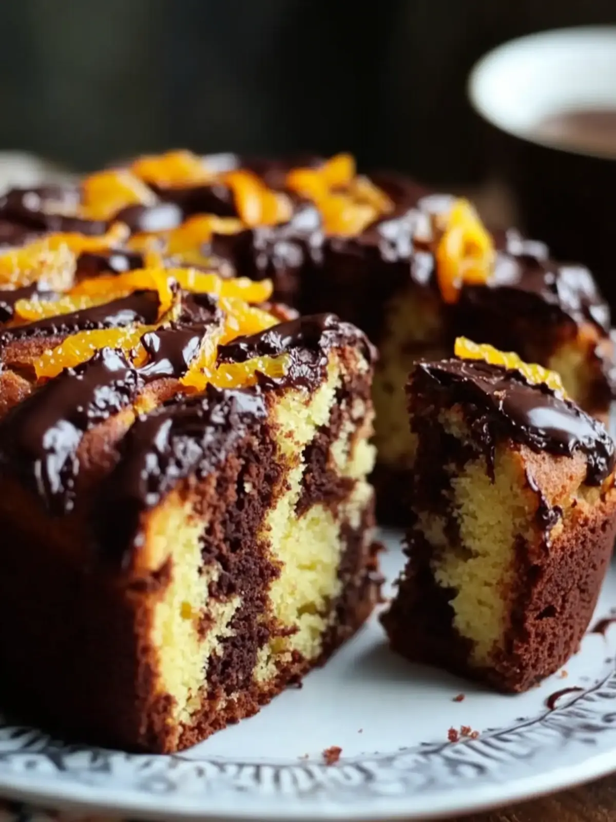 Mary Berry  Chocolate Orange Marble Cake