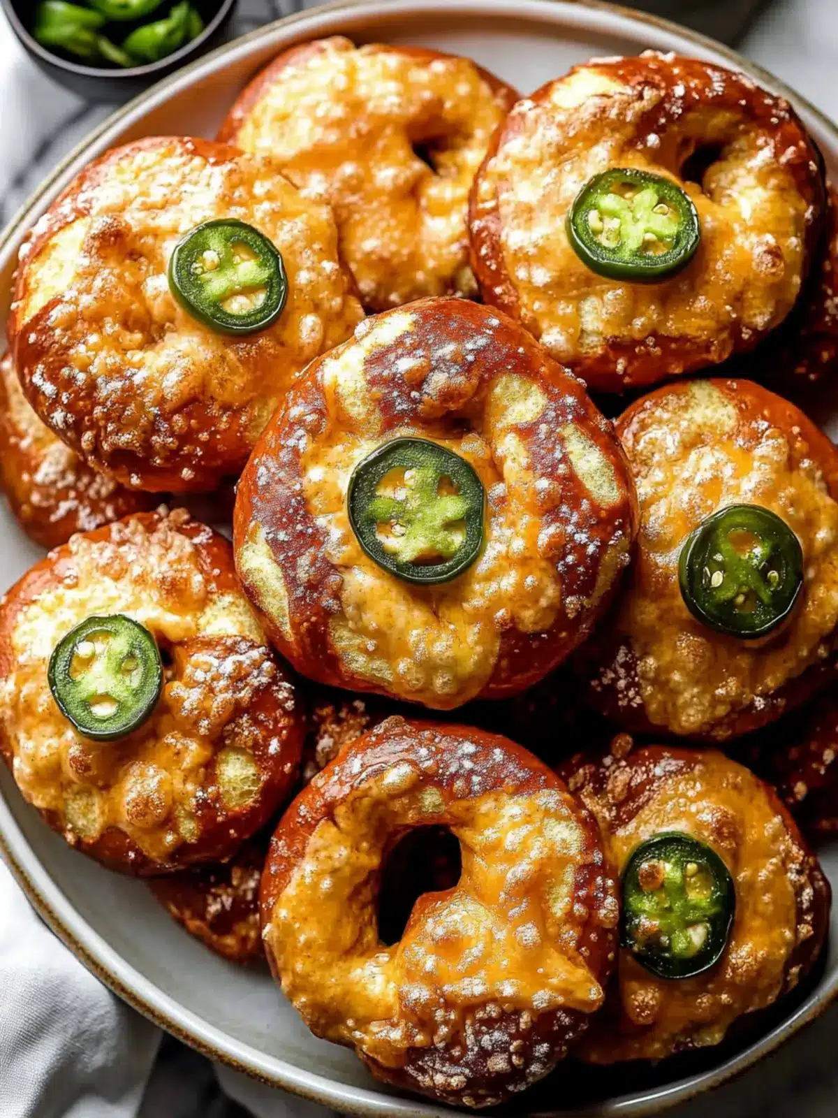 Homemade Jalape o Cheddar Soft Pretzels That Wow! 3 Jalape o Cheddar Soft Pretzels