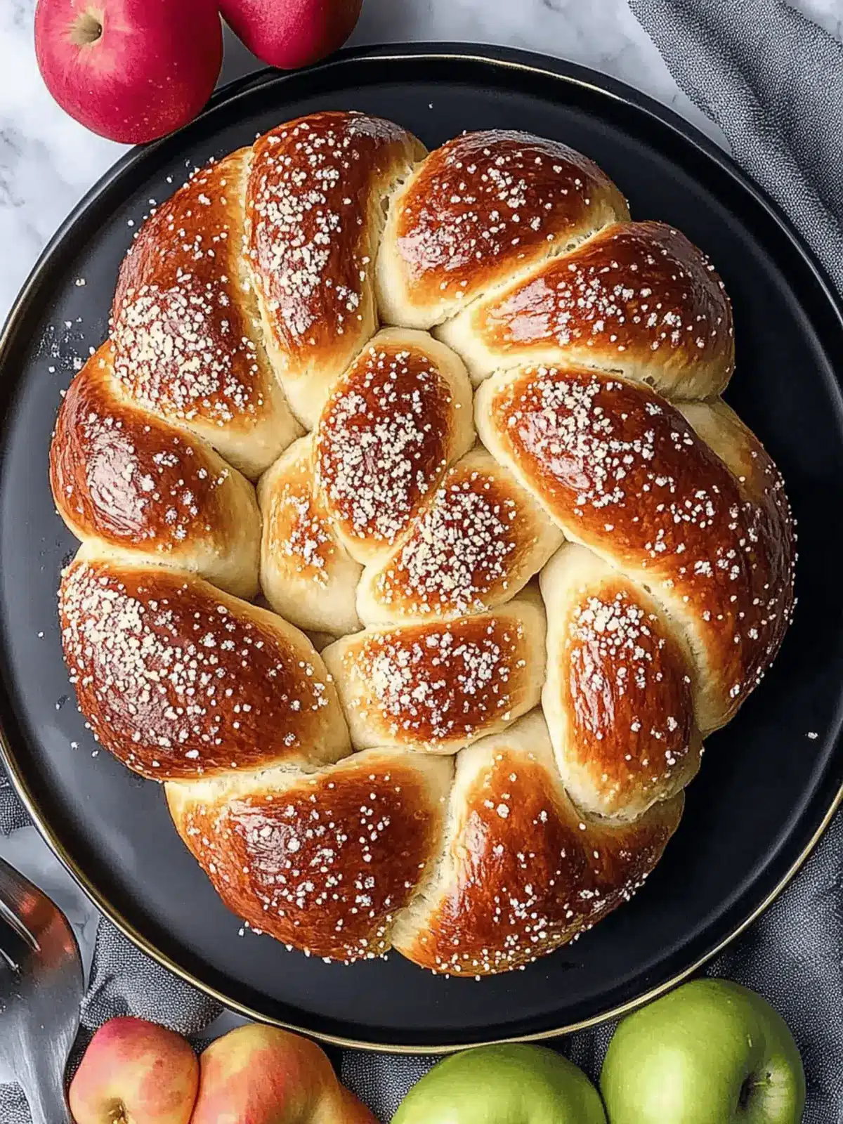Round Challah Bliss: Your Guide to Rosh Hashanah Delight 2 Round Challah (For Rosh Hashanah)
