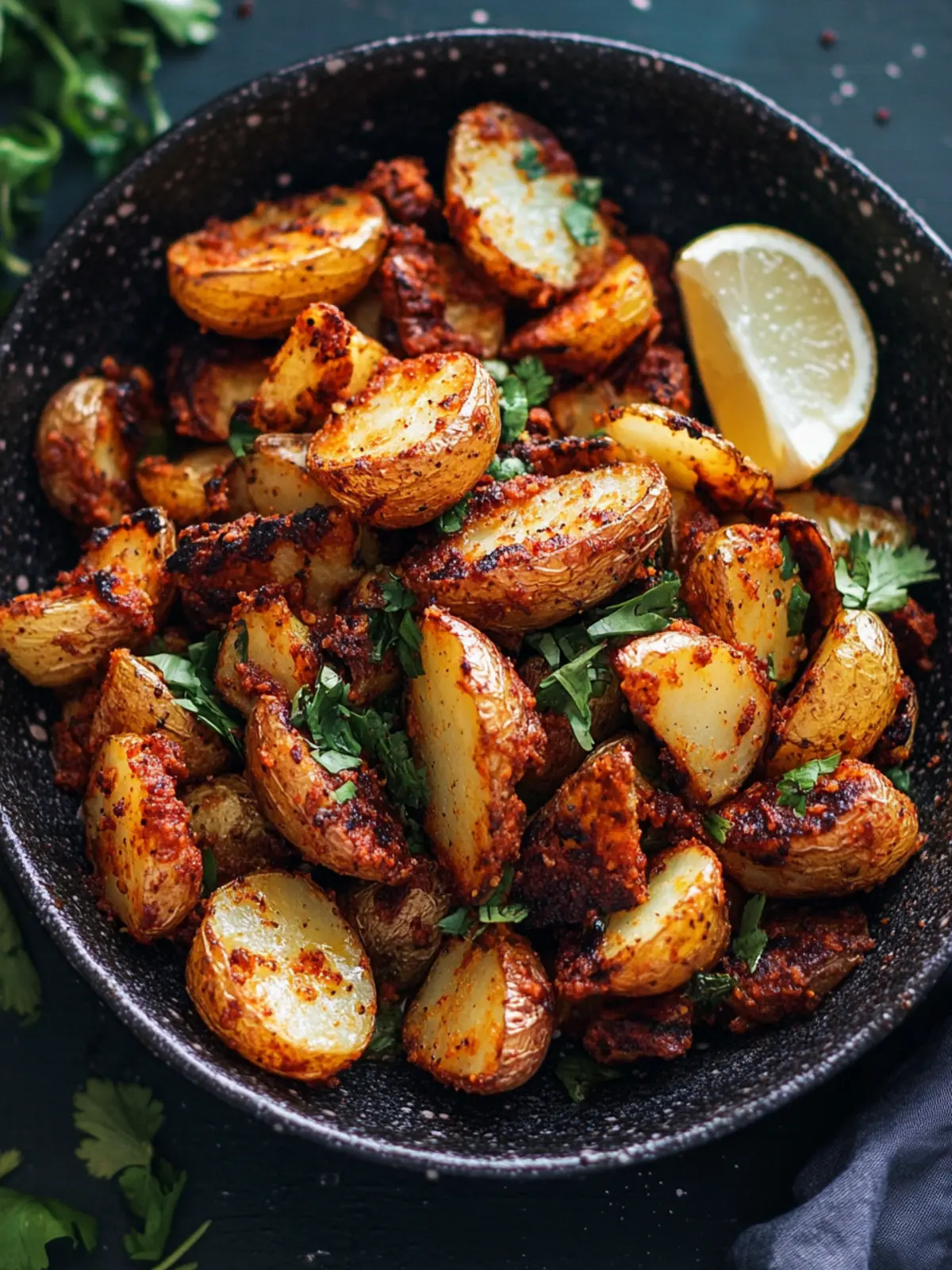 Harissa Roasted Potatoes That Will Impress Your Guests 2 Harissa Roasted Potatoes