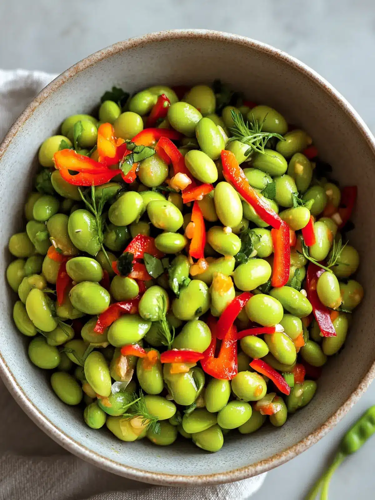 Easy Edamame Salad