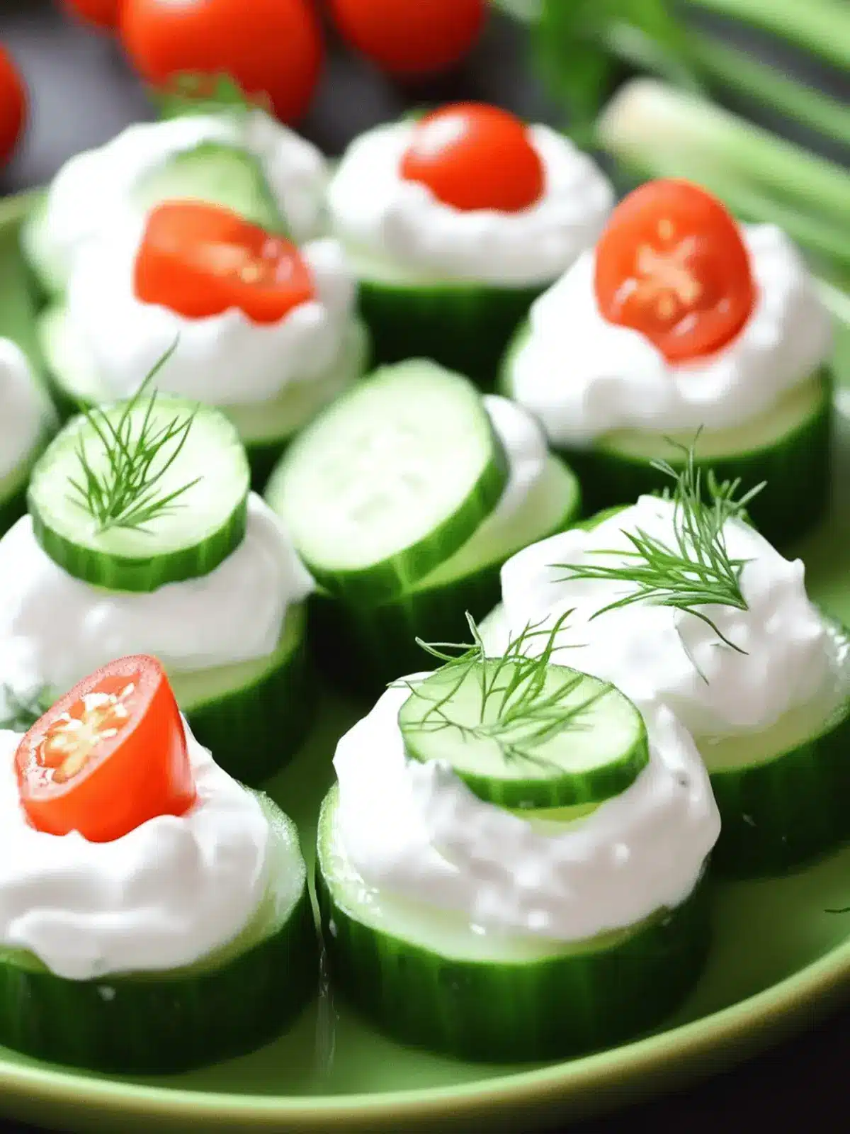 Delicious Dilly Cucumber Bites for Healthy Snacking Fun 2 Dilly Cucumber Bites