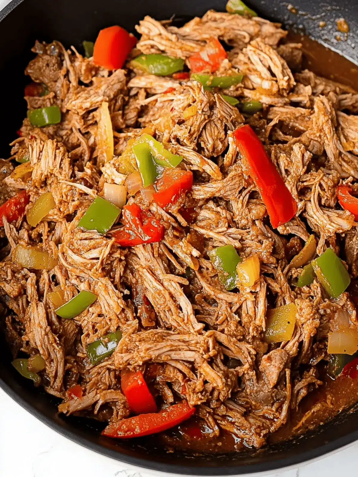 Authentic Cuban Ropa Vieja: Comforting Shredded Beef Delight 4 Authentic Cuban Ropa Vieja (Shredded Beef Recipe)