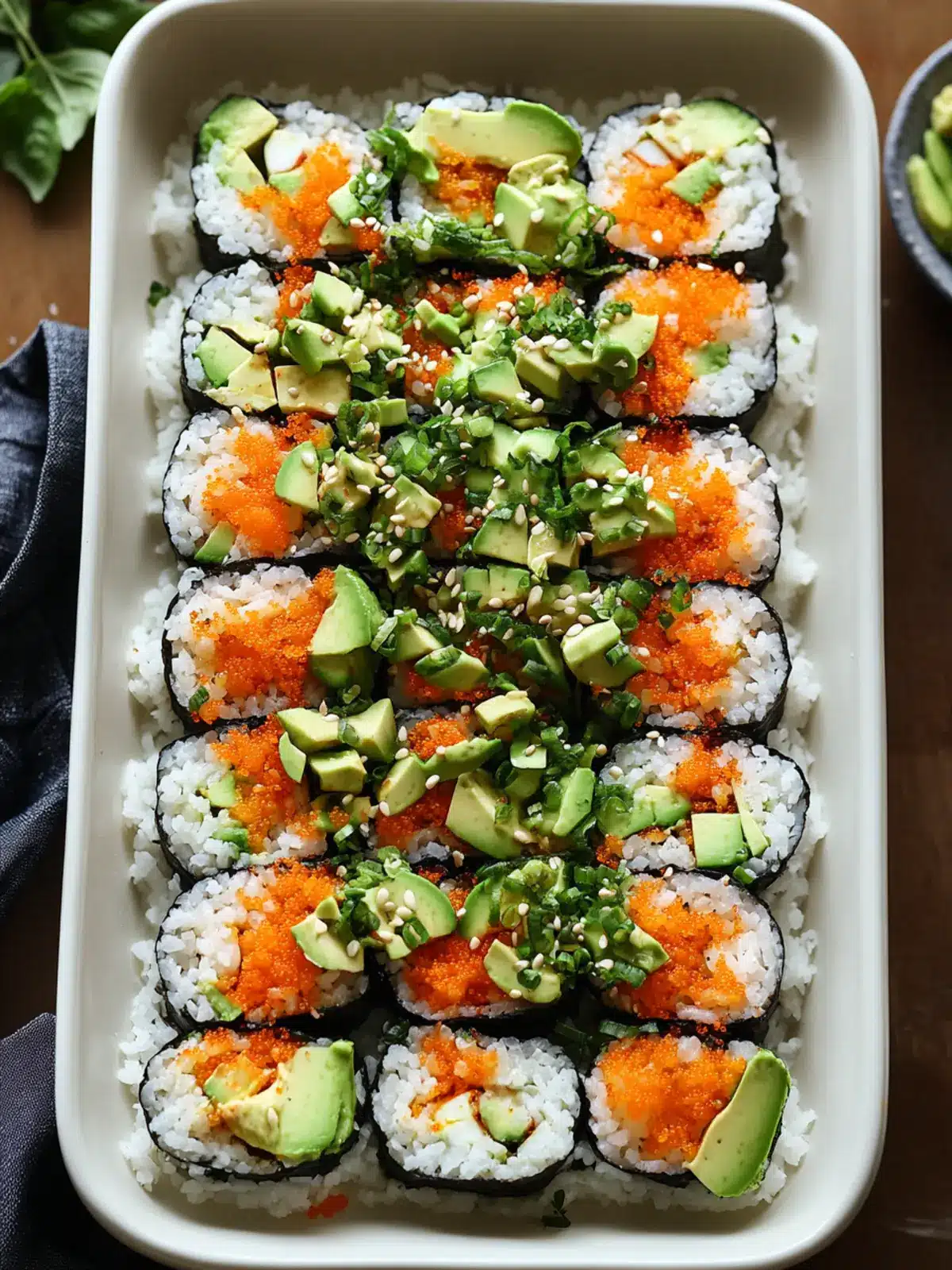 Vegan Sushi Bake