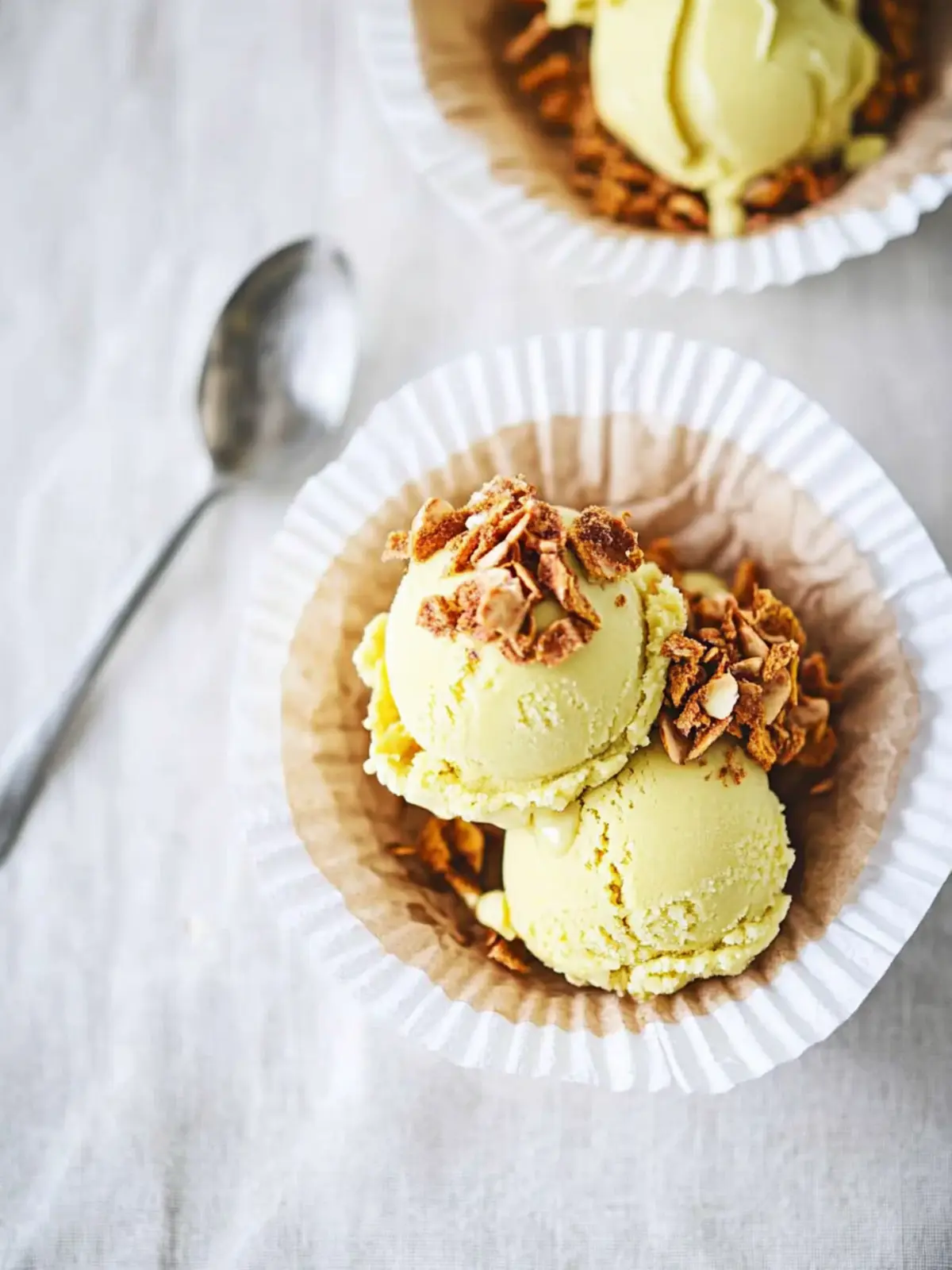 Vegan Turmeric Ginger Ice Cream