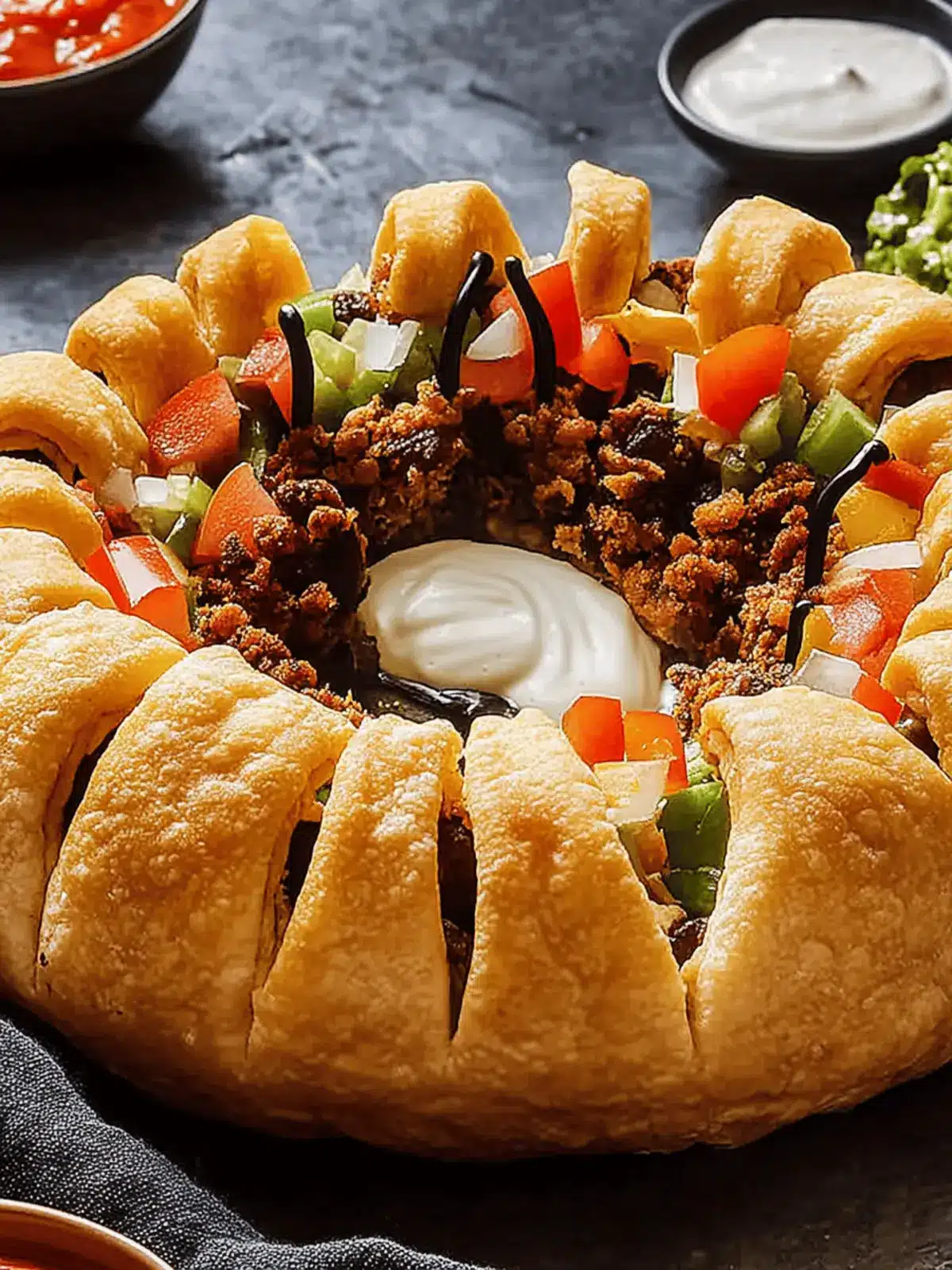 Spider Taco Ring