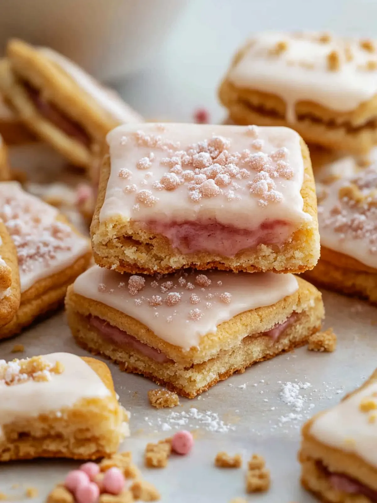 Brown Sugar Pop Tart Cookies
