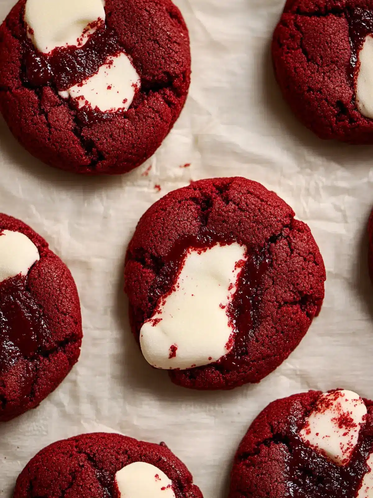 Irresistible Red Velvet Marshmallow Cookies You ll Adore 4 Red Velvet Marshmallow Cookies