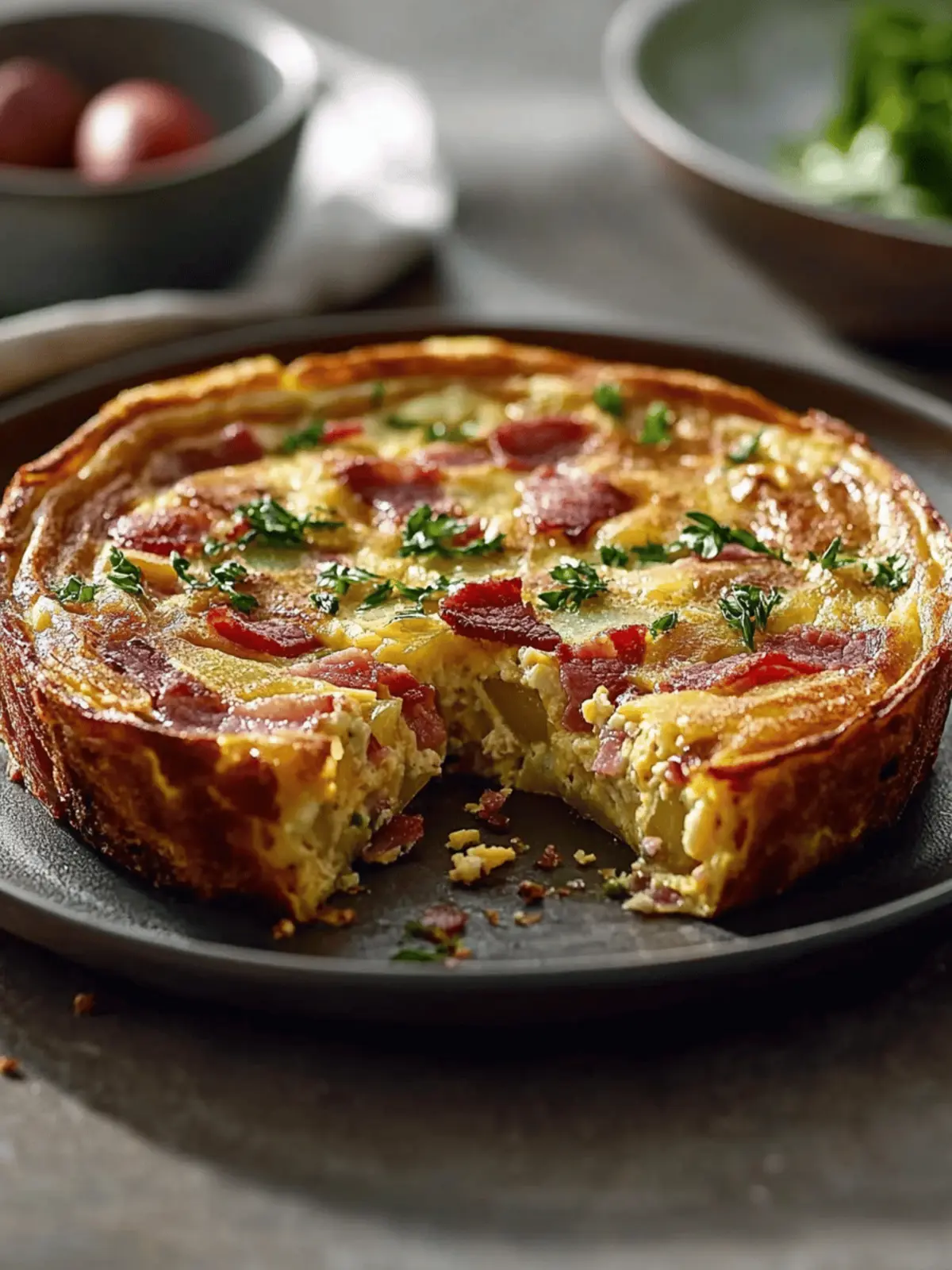 Irresistible Bacon Potato Frittata for Cozy Mornings 2 Bacon Potato Frittata
