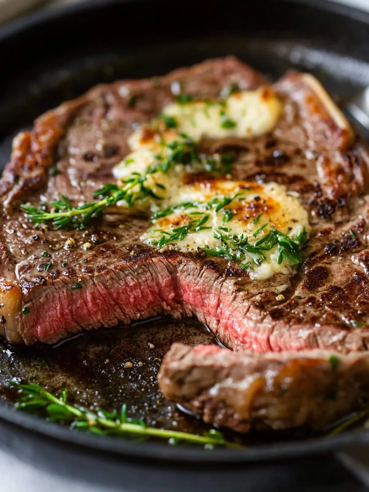 Easy Garlic Butter Steak at Home